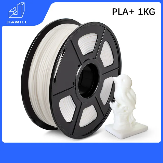 PLA SILK PLA PLUS PETG 3D Printing Filament For FDM3D Printer Filament PLA 1KG 1.75MM Free Shipping PLA PLUS White 1KG
