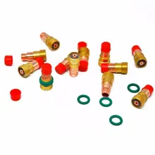 30x TIG сварочный фонарь короткие газа объектив тепловые чашки держатель электрода для WP-17/18/26