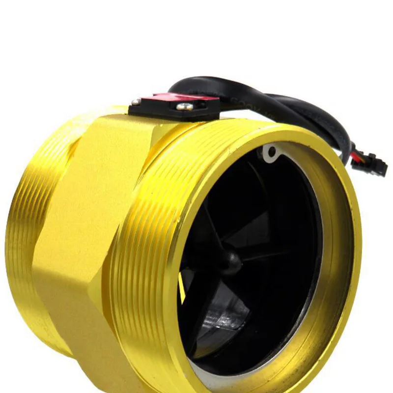 US211M Lite DN80 20-500L/Min Digital Flow Meter 5V Flow Reader Compatible with All Our Hall Effect Water Flow Sensor With