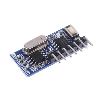 

433 MHz RF Code Learning Receiver Module 1527 Wireless Decoder 4 Output Channel For Remote Control