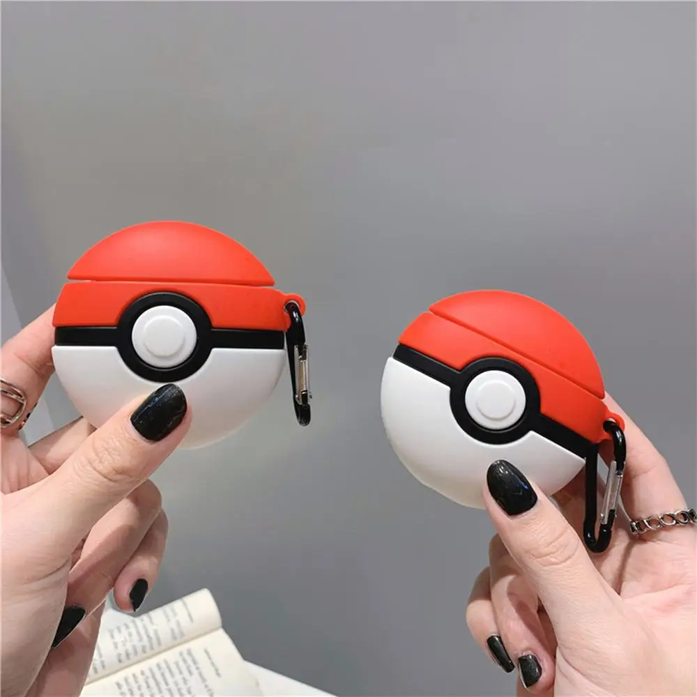 

Japan cartoon cute Bikachus Elf ball Wireless Bluetooth Headset Silicone Case For Airpods Earphone Protective Shockproof cases