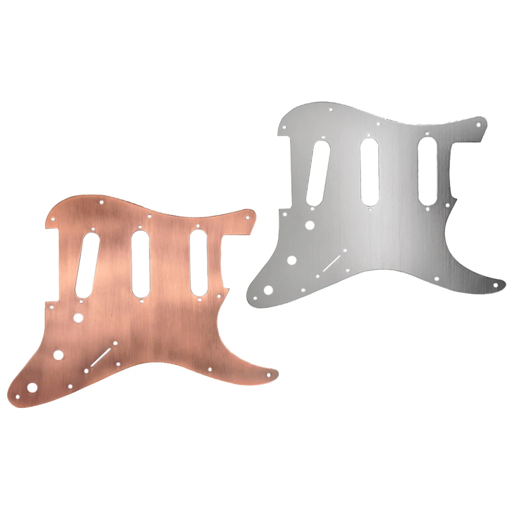 Durable SSS Aluminium Alloy Electric Guitar Pickguard Protector DIY