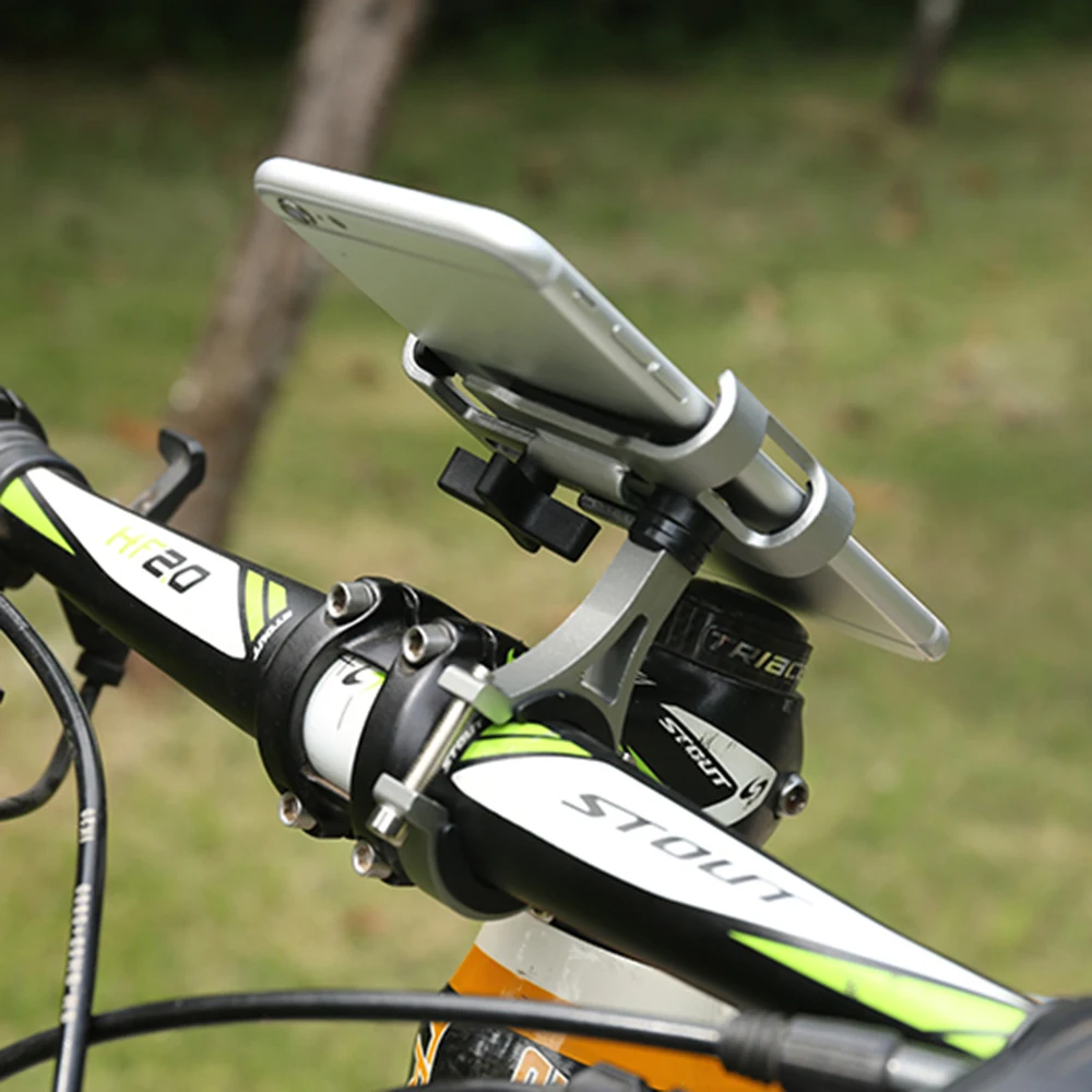 Алюминиевый сплав держатель для телефона на велосипед 3,5-6," держатель для мобильного телефона gps держатель для велосипеда поддержка телефона крепление для велосипеда