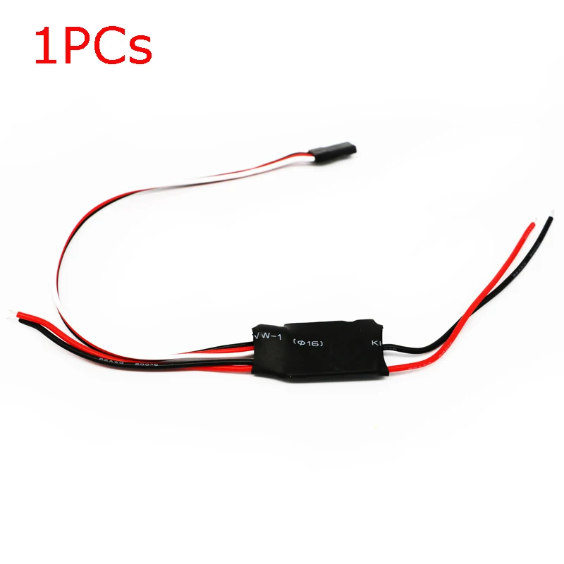 1PCs 5A 10A 20A 30A One Way DC Brushed ESC 12V 24V Brushed Speed Controller 2-3S 2-6S Lipo Parts for RC Micro Drone Aircraft FPV