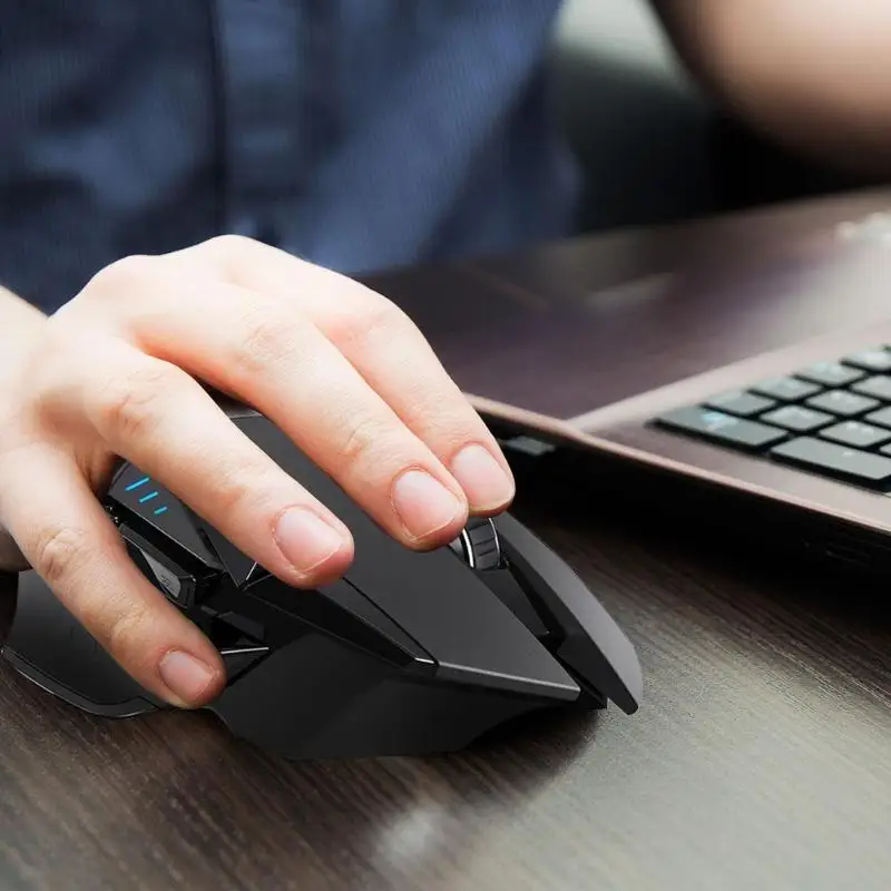 Беспроводная игровая мышь с подсветкой для мыши с поддержкой технологии logitech G502, 16 K, 16000 dpi, RGB, 11 клавиш, POWERPLAY, LIGHTSYNC, RGB, G502