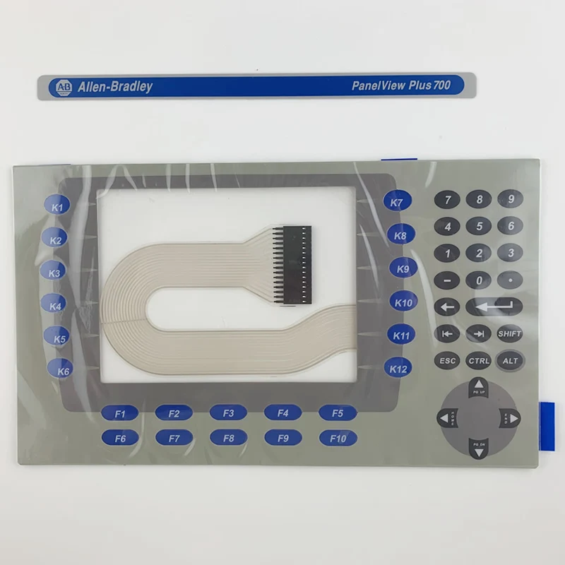 ALLEN BRADLEY 2711P-B7 PANELVIEW PLUS 700 мембранная клавиатура 2711P-B7C K7M, есть