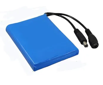 

Free shipping Superior quality 11.1v 3000mah 12V 3Ah 515573-3S polymer lithium battery li-po rechargeable battery with charger