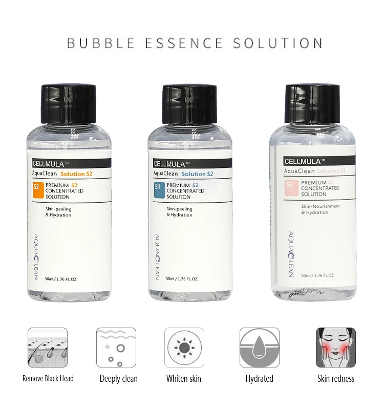 2020 Aqua Clean Solution / Peel 50ml Per Bottle Facial Serum Hydra For Normal Skin Care | Красота и здоровье