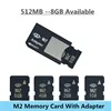 M2 Memory Card 8GB 4GB 2GB 1GB Memory Stick Micro With M2 Adapter MS Stick Pro Duo For Camera Phone ► Photo 1/6