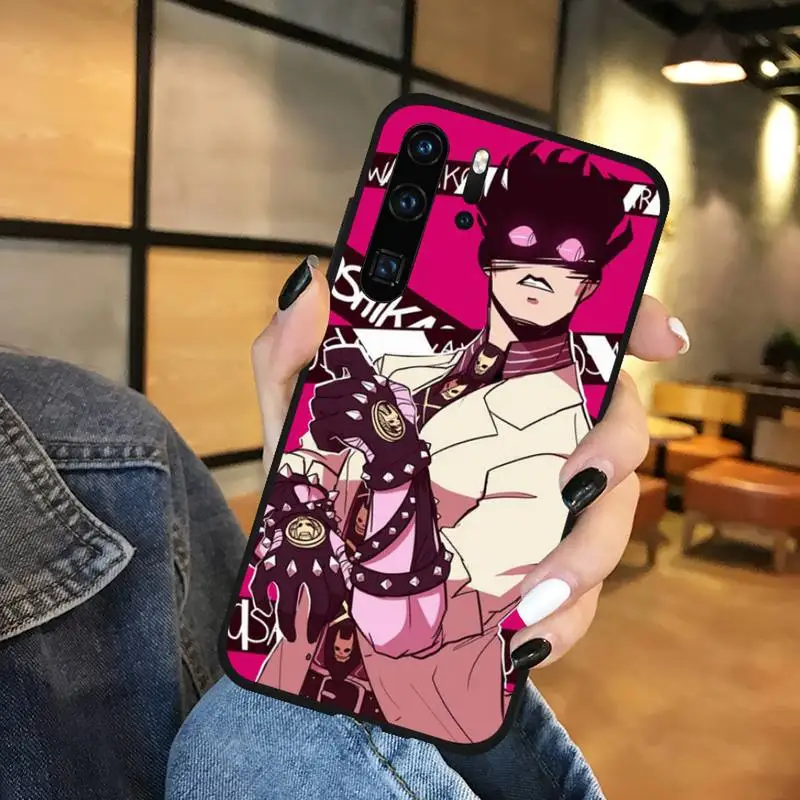 huawei phone cover Anime JoJos Kỳ Dị Phiêu Lưu Ốp Lưng Điện Thoại Huawei Honor Giao Phối P 9 10 20 30 40 Pro 10i 7 8 một X Lite Nova 5T cute phone cases huawei Cases For Huawei