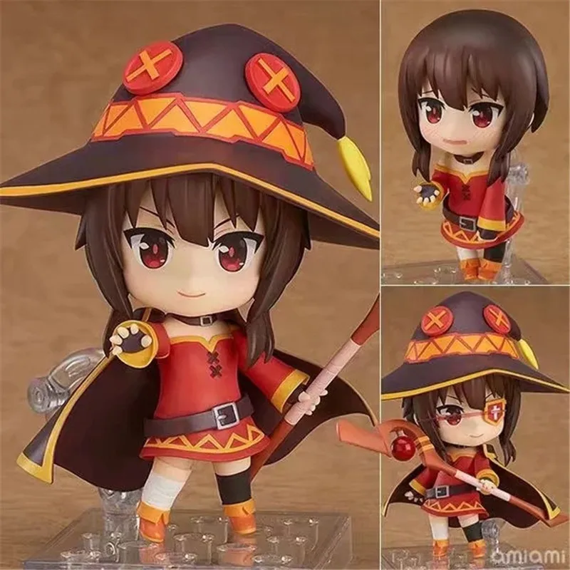 Japanese Anime Blessings for a Better World Megumin Figurines Cute Toys 725# Movable Girls PVC Model Action Figures Juguetes