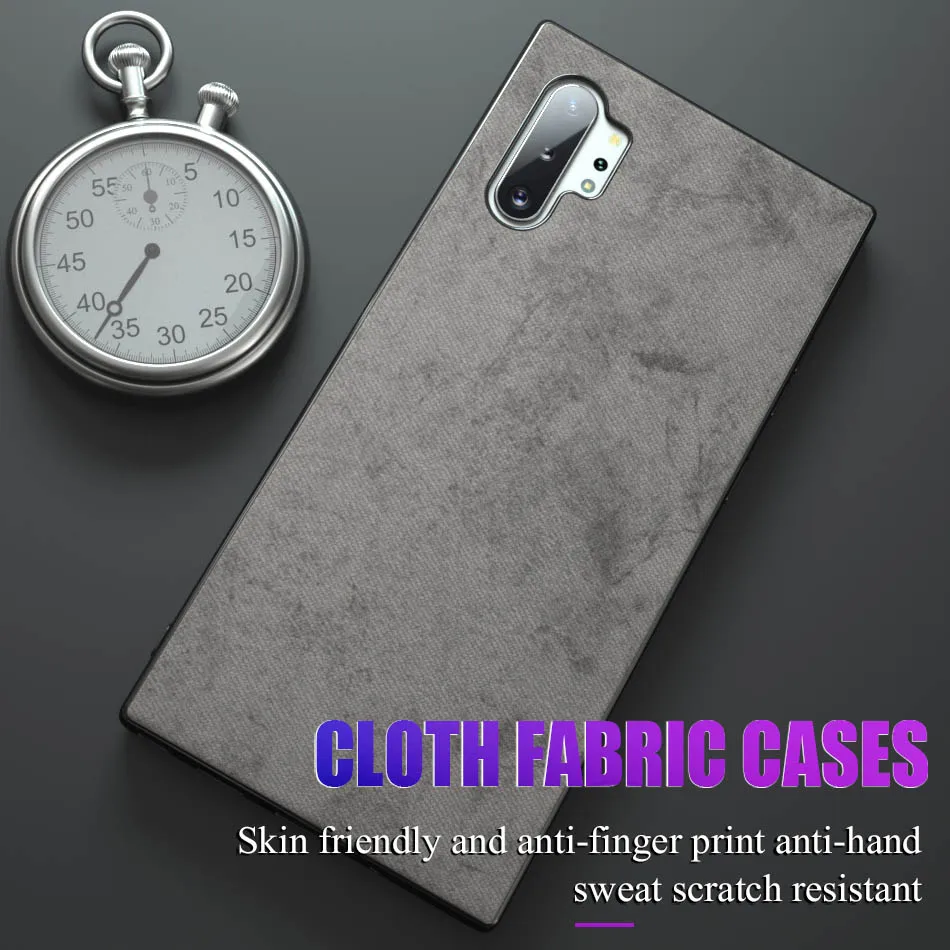 Роскошный Гладкий тканевый чехол для Samsung Galaxy Note 10 Plus + S11E S11 S10E S10 A51 A71 A30S A50 A20 A30