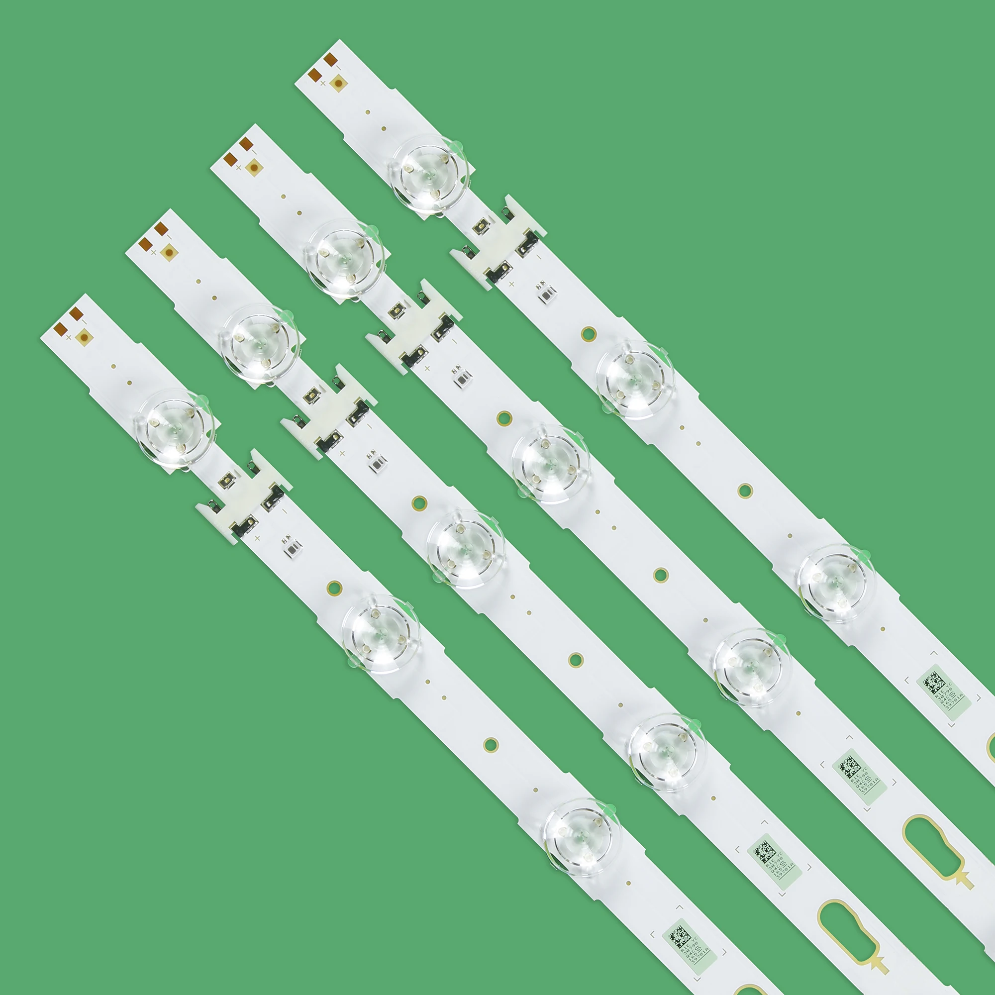 Faixa de Luz de Fundo de Led para Ueue43ku6000 Ue43mu6100 Un43ku6000 Ua43ku6880j Ua43ku6000 Ua43ku7000 Embutido Peças e Computadores Industriais - Imagem 2