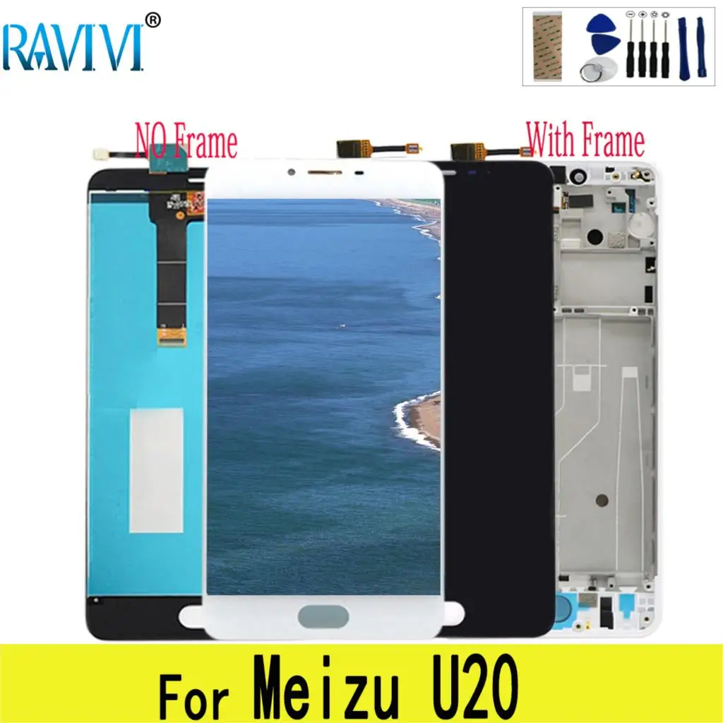 5 &quotЖК дисплей для MEIZU U20 LCD кодирующий преобразователь сенсорного экрана в сборе