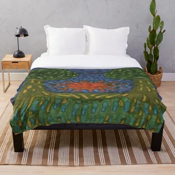 

Flower In Flowerport Throw Blanket Soft Sherpa Blanket Bed Sheet Single Knee Blanket Office Nap Blanket