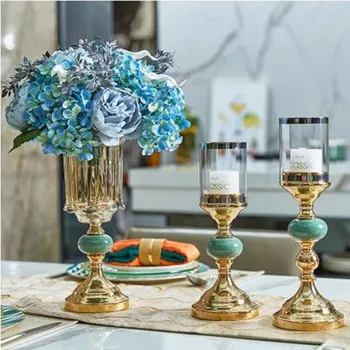 

Creative wedding decoration candlestick, beautiful desktop decoration, European style decorations, Christmas decoration