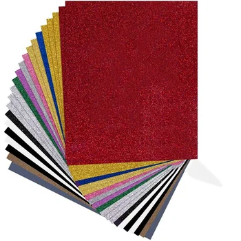 

Flash Thermal Transfer Vinyl Sticker,21 Packs-30.48cm x 25.4 cm Vinyl Flash Ironing,Suitable for Cricut,Silhouette Cameo