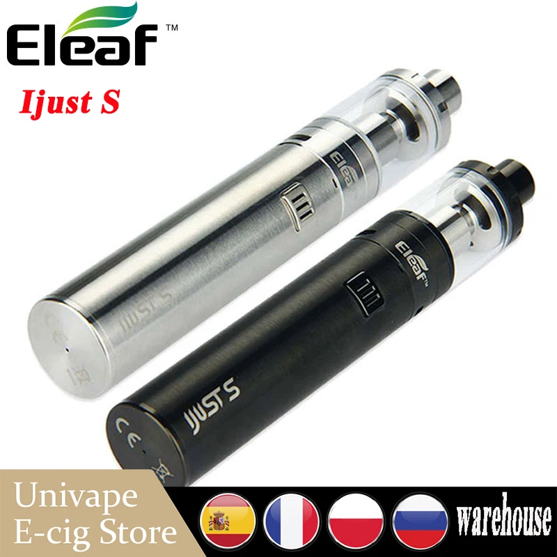 Оригинальный набор Eleaf iJust S 3000 мАч с атомайзером 4 мл и катушкой ECL электронная
