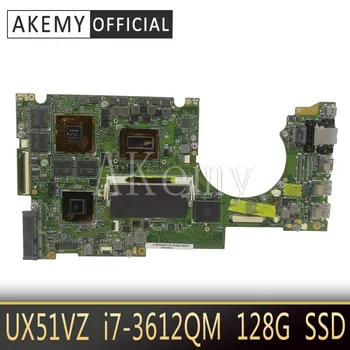 

Akemy For ASUS UX51VZ UX51VZA UX51V U500V Loptop Motherboard Mianboard tested 100% work with I7-3612QM 128G SSD