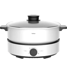 Бытовой 220 В нержавеющая сталь горячий горшок Многофункциональный антипригарный горшок электрический горячий горшок разделенный тушеный горячий горшок