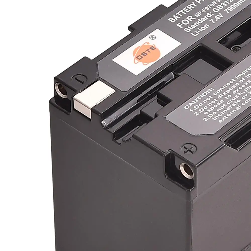 Запасная литий ионная аккумуляторная батарея DSTE 2X для фотовспышки Sony|np-f970