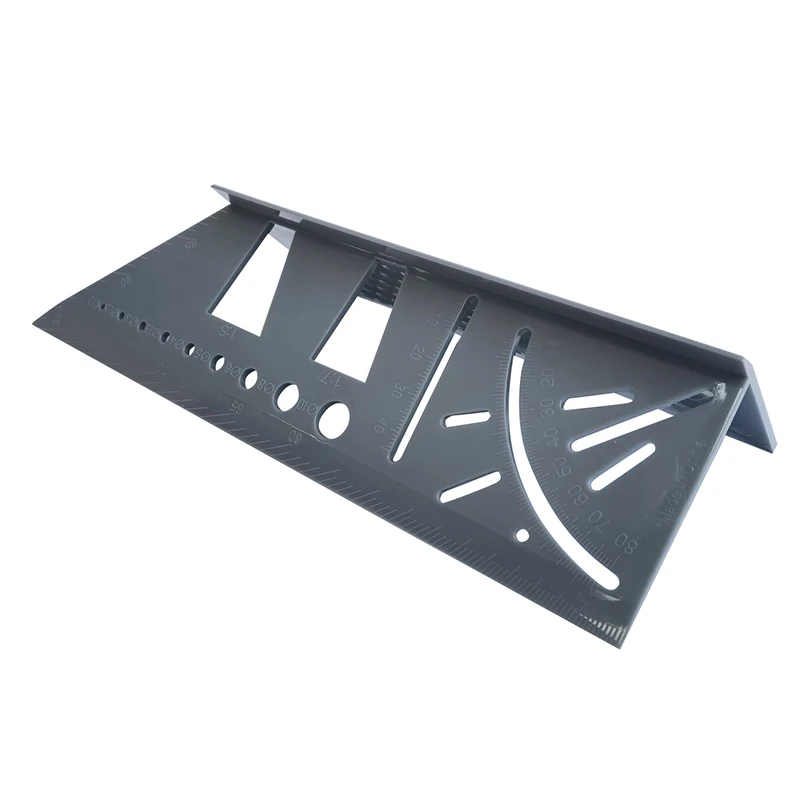 1 Pcs Woodworking 3D Mitre Angle Measuring Square Size Measure Tool With Gauge Ruler Tools Metric Gauge Measuring