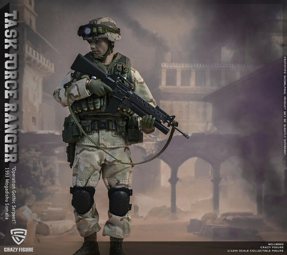 1/12 сумасшедшая фигурка LW003 US Miliary Special Force(ASOC) Мужская фигурка солдата игрушка
