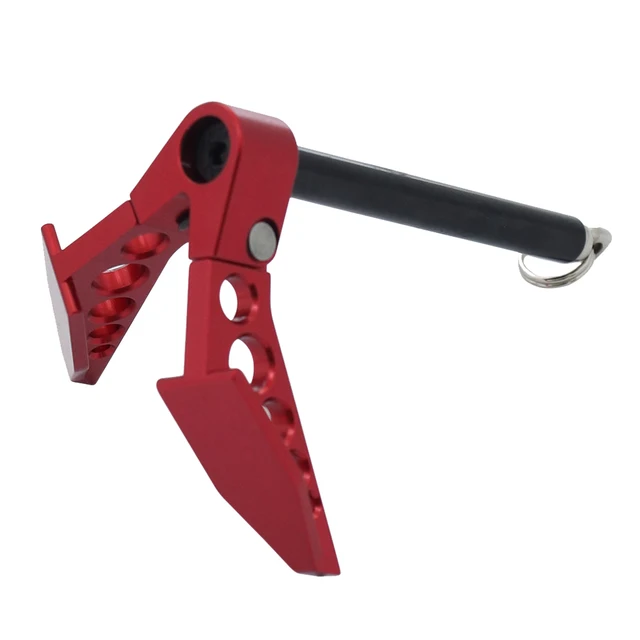 1/10 Scale Metal Recovery Drag Chains Trailer Hitch Shackle Winch Anchor for RC Crawler TRX4 TRX6 SCX10 Wraith Capra Redcat MST 4