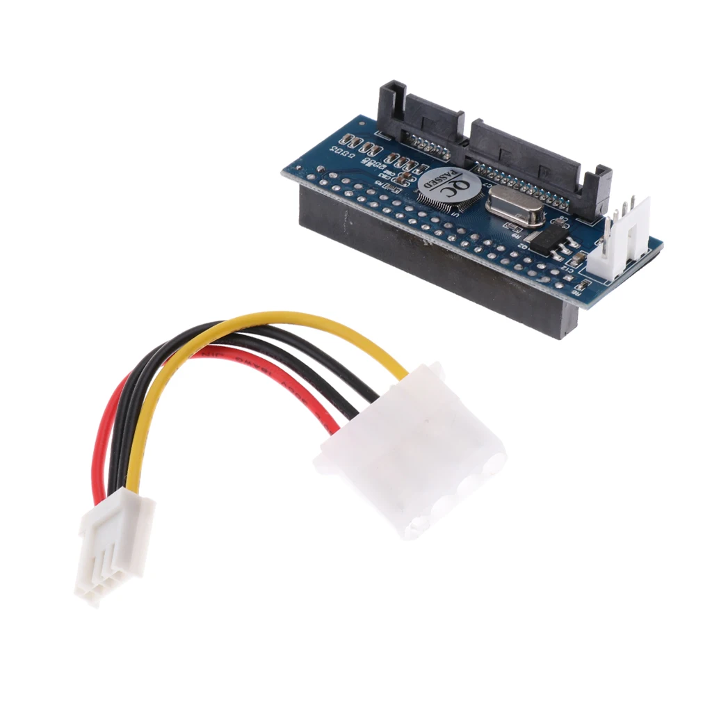 3 5 &quot40Pin IDE Female к SATA 7 + 15P 22Pin Male адаптер PATA Card | Компьютеры и офис