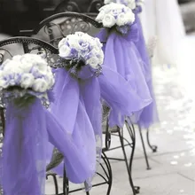 300 см* 48 см органза прозрачная органза ткань для свадебного фона украшения романтический декор для детского душа Декор поставки стул пояса