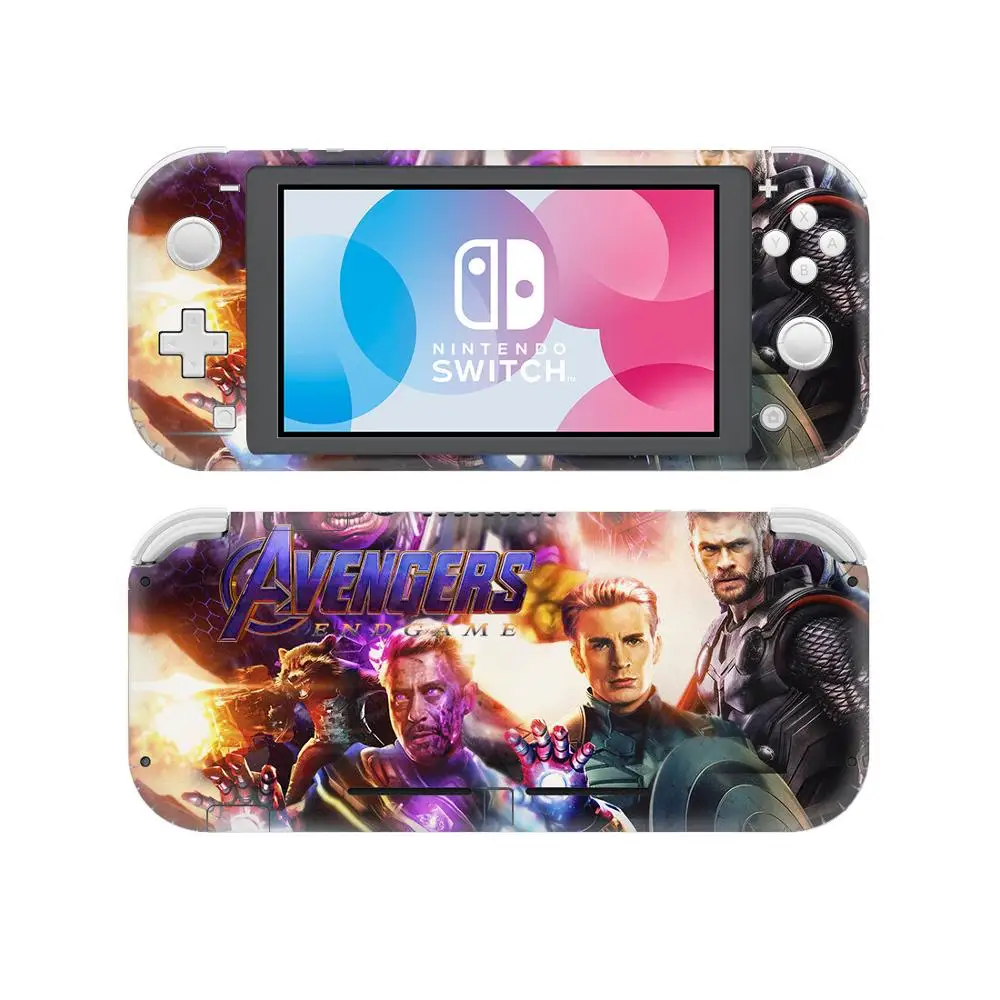 Наклейка для nintendo Switch с изображением Мстителей, наклейка для nintendo Switch Lite, Защитная пленка для Kind Switch Lite, наклейка для кожи