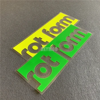 

Car Styling Vinyl Auto Tail Window Body Sticker Motorcycle Decals for HF Modified Polished Wheel Rotiform