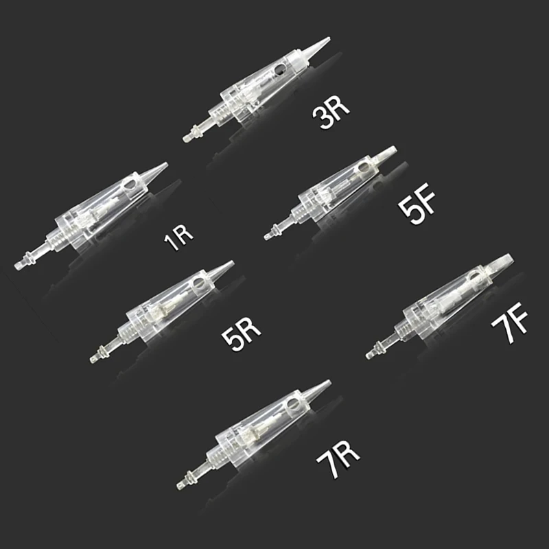 

30PCS 1R 3R 5R Cartridges Needles Disposable Sterilized Permanent Makeup Needle Eyebrow LIPs for Tattoo Machine Pen High Quality