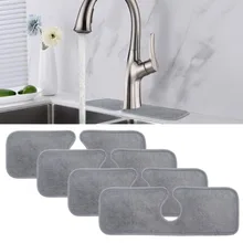 

Kitchen Faucet Absorbent Pad Drying Pad Behind The Faucet, Kitchen, Bathroom And RV Countertop Protector, Drying Pad