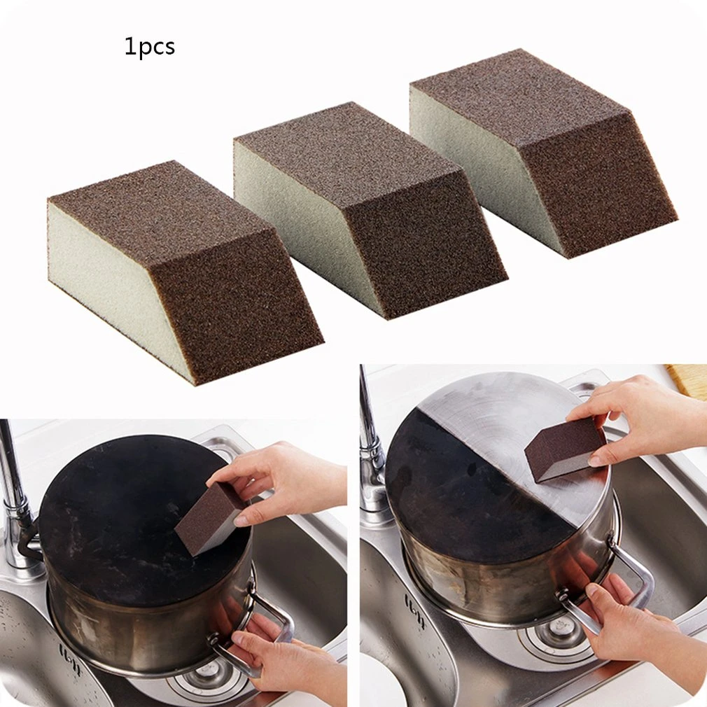 Pot Sponge Pan Emery Brush Eraser Cleaner Kitchen Rust Cleaning Descaling Tool Pot Sponge Pan Emery Brush Eraser Cleaner Kitchen Rust Cleaning Descaling Tool