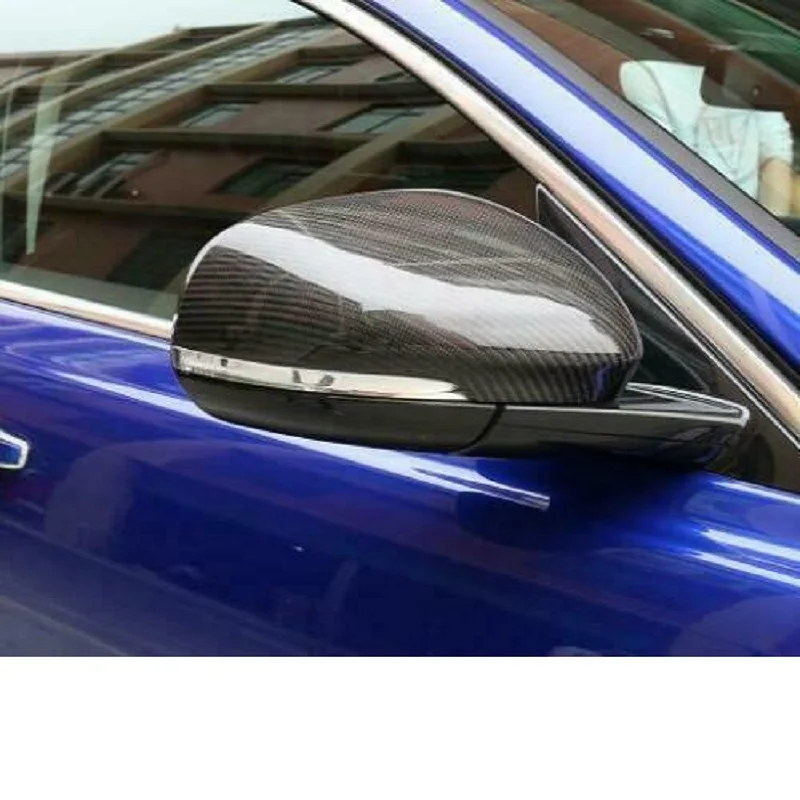 Сменная Крышка для зеркала из углеродного волокна крышки подходят для Jaguar XK XF XJ XKR XE 2011