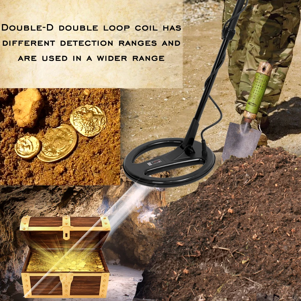 MT705 Portable 705 Gold Underground Metal Detector High Sensitivity Digger Treasure Hunter Finder Pinpointer Gold Detector