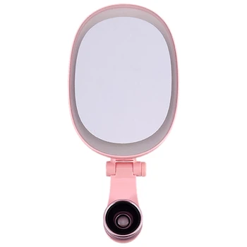 

Selfie Ring Light Fill Light Adjust Led Light With Mobile Macro Lens Makeup Mirror For Iphone Ipad Xiaomi Sumsung Tablet Laptop