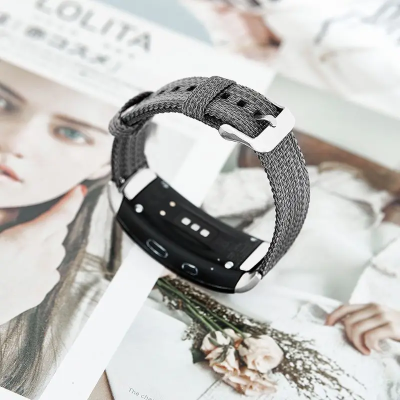 Nylon Replacement Strap Band Sports Band for Samsung Gear Fit 2 Pro R360 R350 R365 Smart Watch Wearable Devices Accessories R9UA