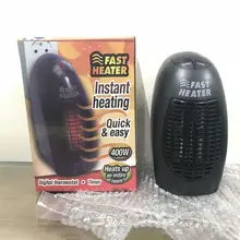 Электрический настенный обогреватель Мини Портативный подключаемый персональный обогреватель для внутреннего отопления кемпинга в любом месте регулируемый термостат