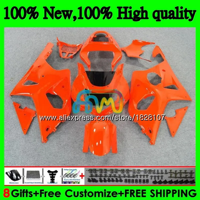Средства ухода за кожей для SUZUKI GSXR 1000 GSX-R1000 GSXR1000 00 01 Глянец orange 02 40BS. 26 1000CC GSXR-1000 K2 GSX R1000 2000 2001 2002 обтекатель