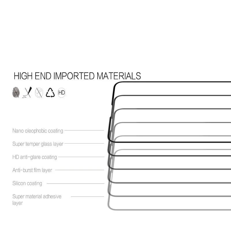 Nillkin CP+ Pro закаленное стекло для samsung Galaxy A50S A30S A20S A10S защитный олеофобный клей на весь экран