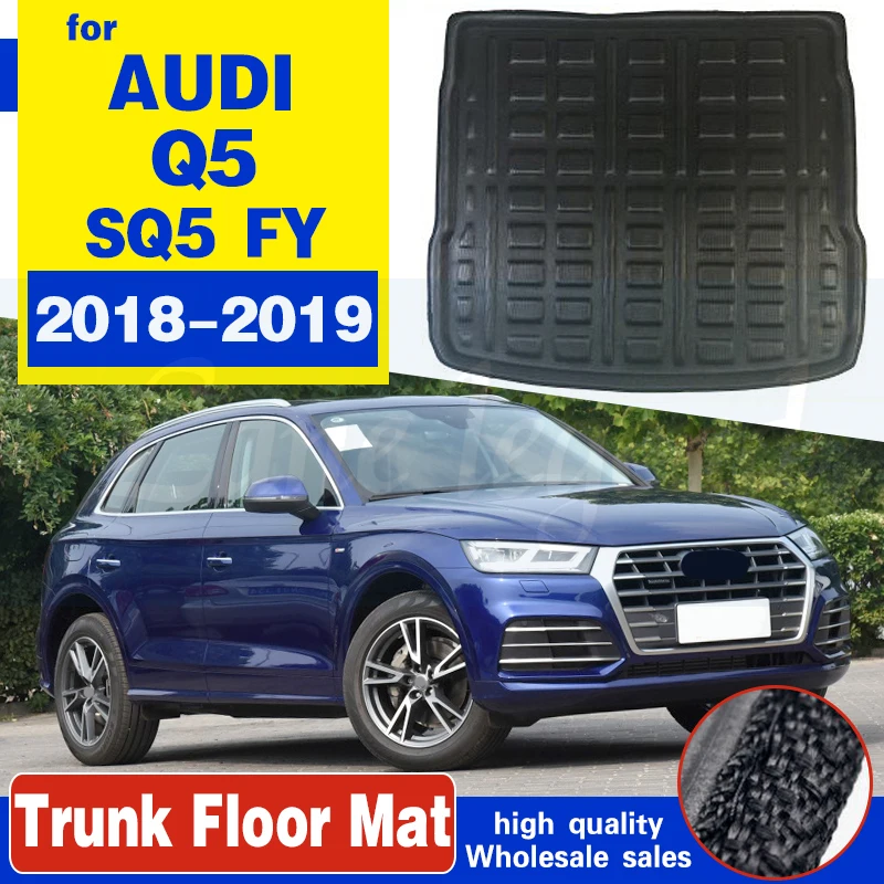 Tailored Boot Cargo Liner Tray For Audi Q5 SQ5 FY MK2 2018 2019 Trunk