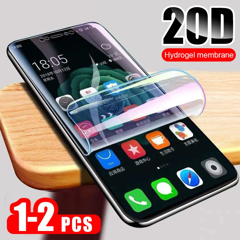 ZNP 20D Гидрогелевая пленка для samsung Galaxy S8 S9 S10e S10 Plus Защитная пленка для экрана для samsung Note 8 9 10 S10 S7 Edge пленка не стекло