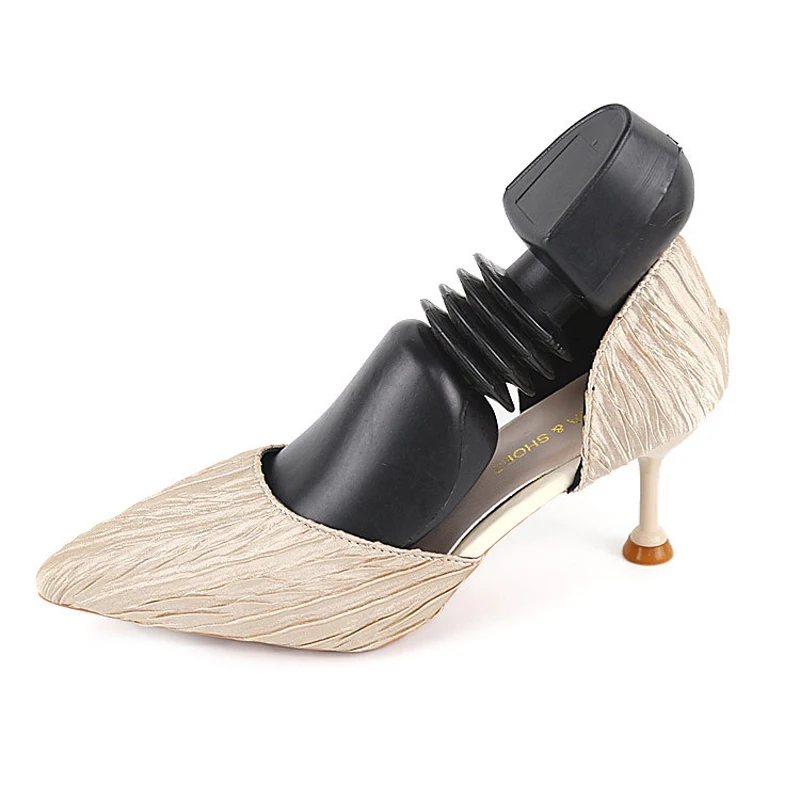 

Men Women Shoe Racks Enlarge Pure Color Adjustable Scalable Shoes Accessories Display Support Holder