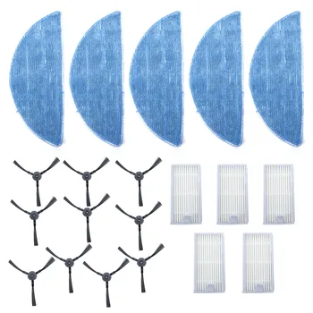 

25x Side Brush Filter Mop For ILIFE V3sPro V5s V5s Pro Vacuum Cleaner Accessory Home Cleaning Accessories