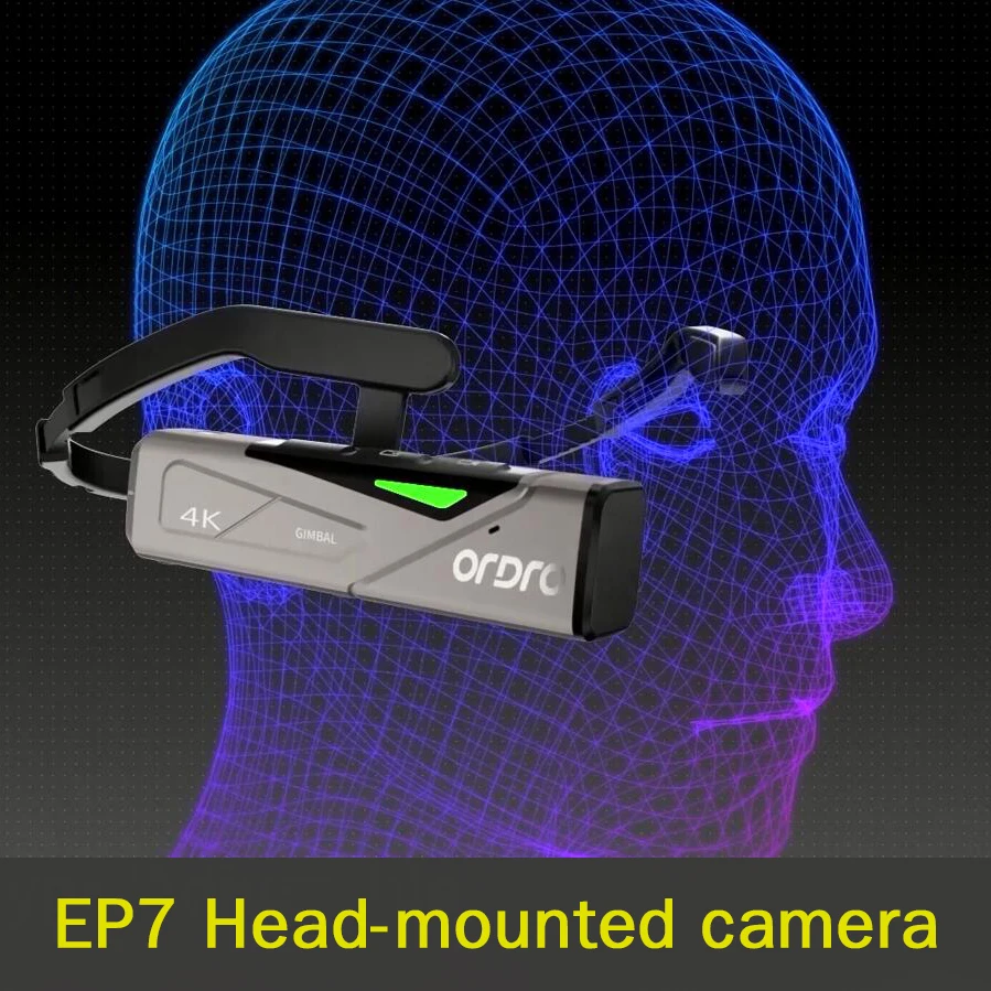 EP7 Head-Wearable Action Sports Video Camera HD 1080P WiFi  Camera Mini DV Camcorder Touch Control