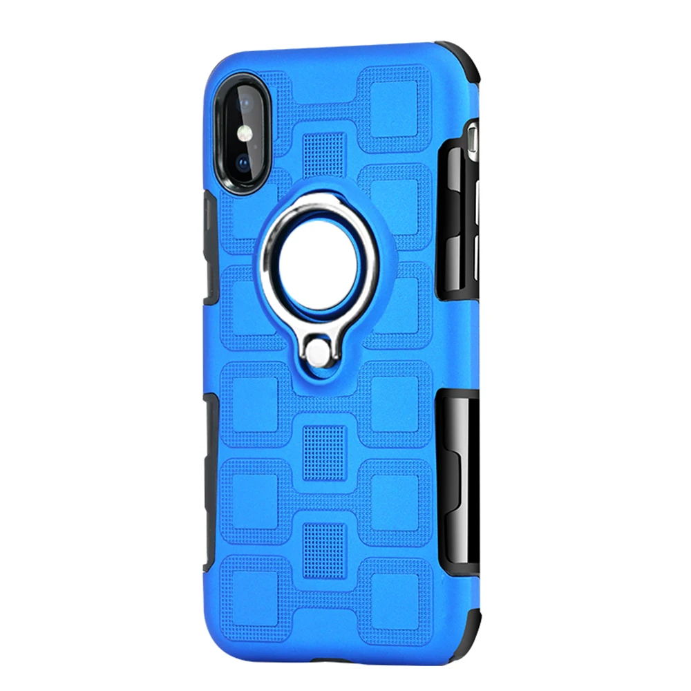 iPhone Xs 冰立方二合一磁吸支架壳 (38)