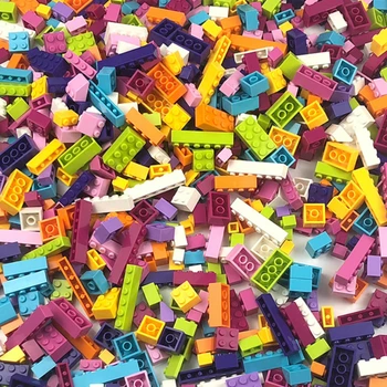 

1000 PCS DIY Building Block Bulk Compatible Army City Friends Princess with Figures Model Bricks Toys for Kids Gift