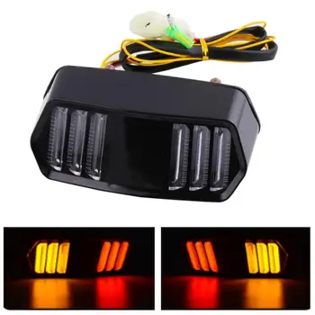 

12V Motocross Motorcycle LED Tail Light Turn Signal Warning Lamp Turn Signal For Honda MSX125 CBR650F CTX700 CTX700N
